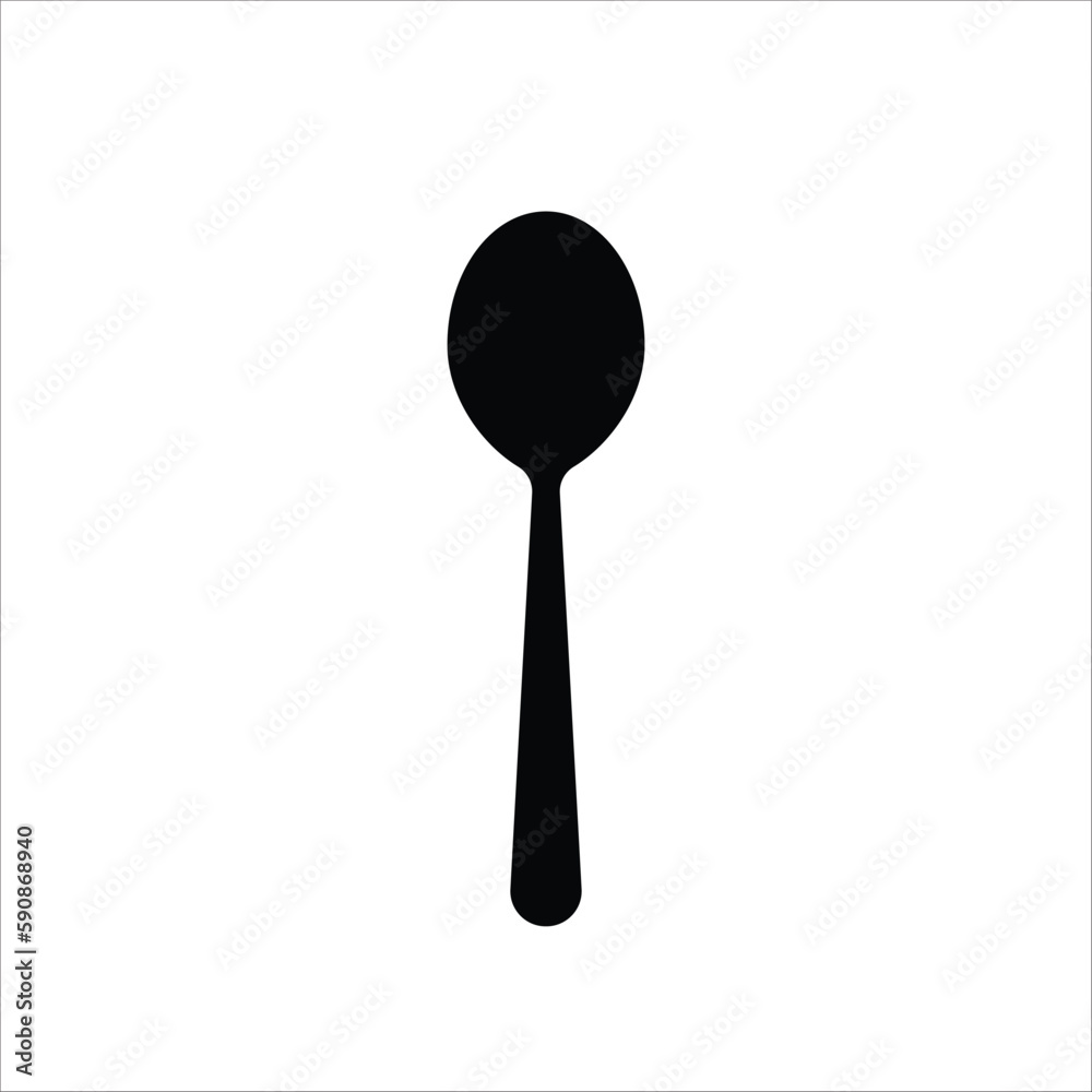 Spoon vector icon. Spoon flat sign design. Spoon symbol pictogram. UX UI icon Spoon vector icon. Spoon flat sign design. Spoon symbol pictogram. UX UI icon