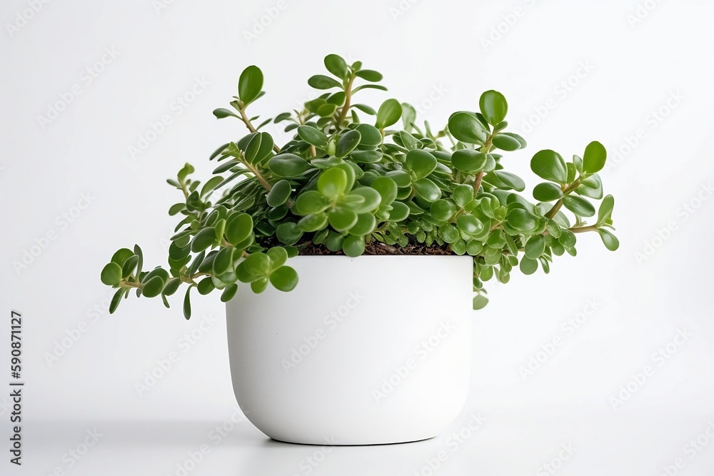 Isolated Potted Houseplant - Indoor Nature and Greenery Concept Isolated Potted Houseplant - Indoor Nature and Greenery Concept