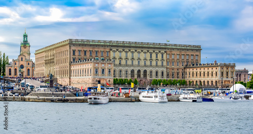 Photography Royal palace in Stockholm, Sweden