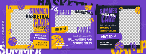 Summer camp for boy and girl.