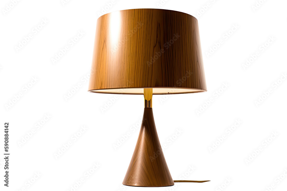 lamp isolated on a transparent background, generative ai lamp isolated on a transparent background, generative ai