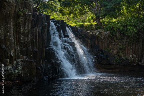 Rochester waterfall  Savanne district of Mauritius