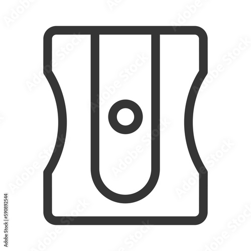 Pixel perfect, editable stroke, up scalable, line, vector bloop icon.