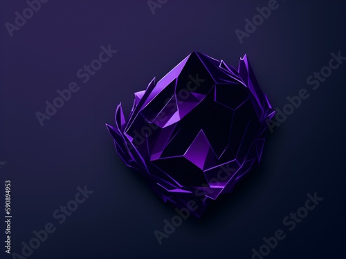 Abstract and colorful pc wallpaper, amethyst