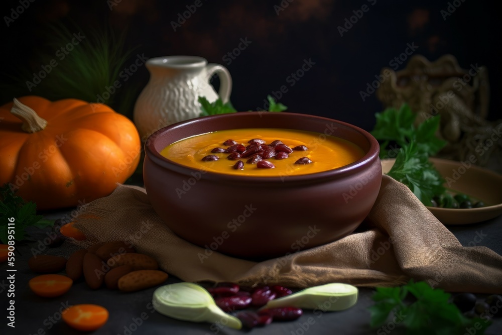 Vegetarian soup. Generate Ai Vegetarian soup. Generate Ai