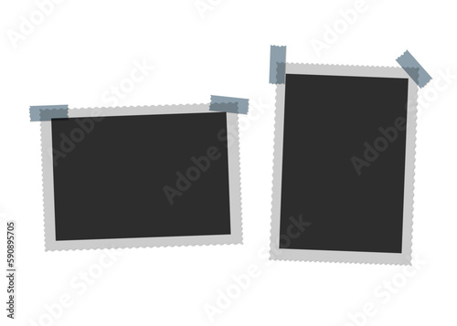 blank photo frames, blank photo frame, polaroid set	
