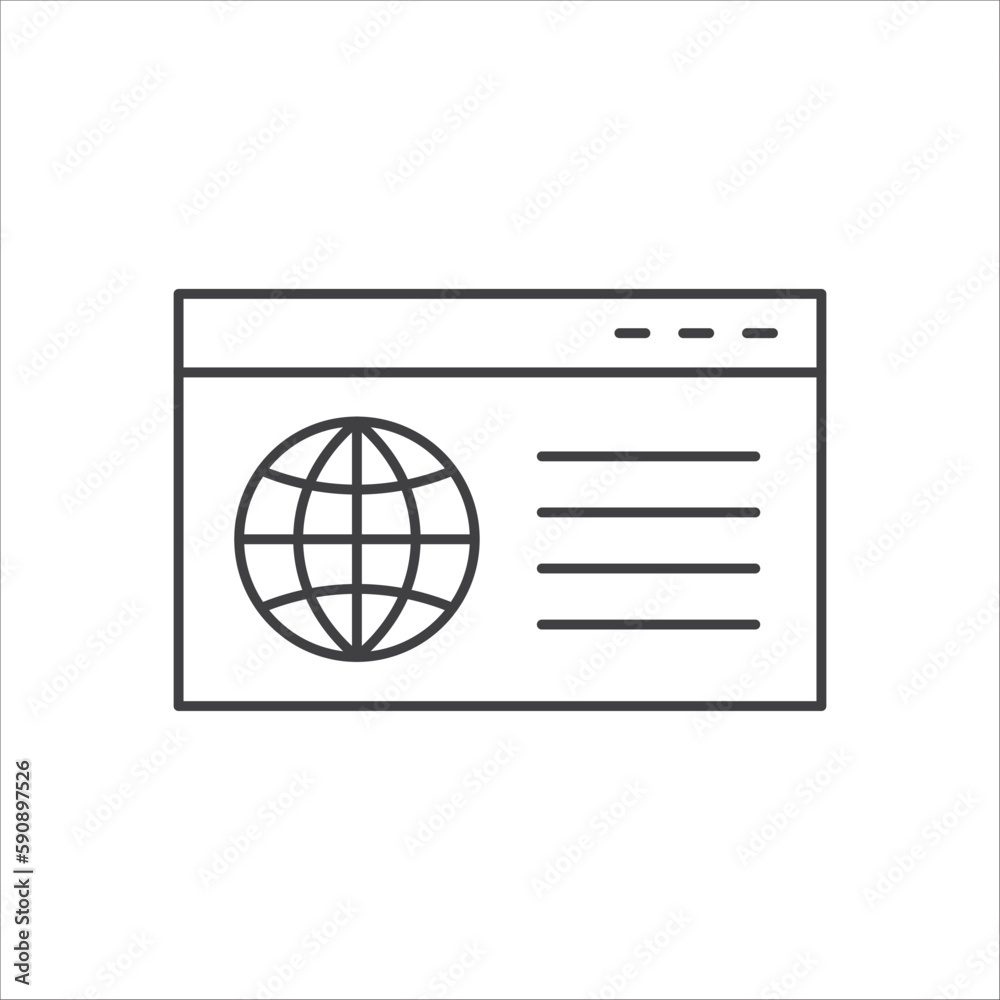 Web icon. Global network icon. Website vector icon. Site flat sign design. Www symbol pictogram. Www icon. UX UI icon Web icon. Global network icon. Website vector icon. Site flat sign design. Www symbol pictogram. Www icon. UX UI icon