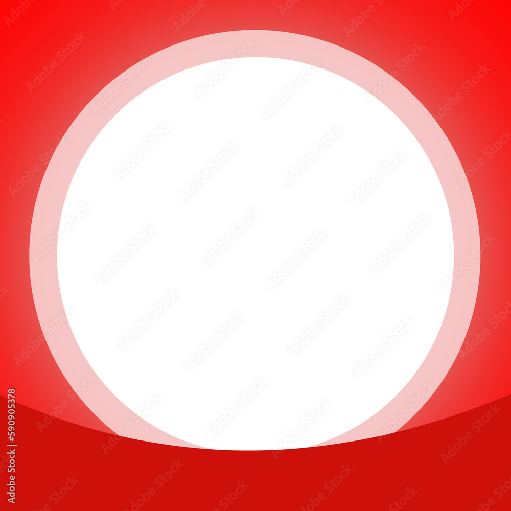 red circle frame element