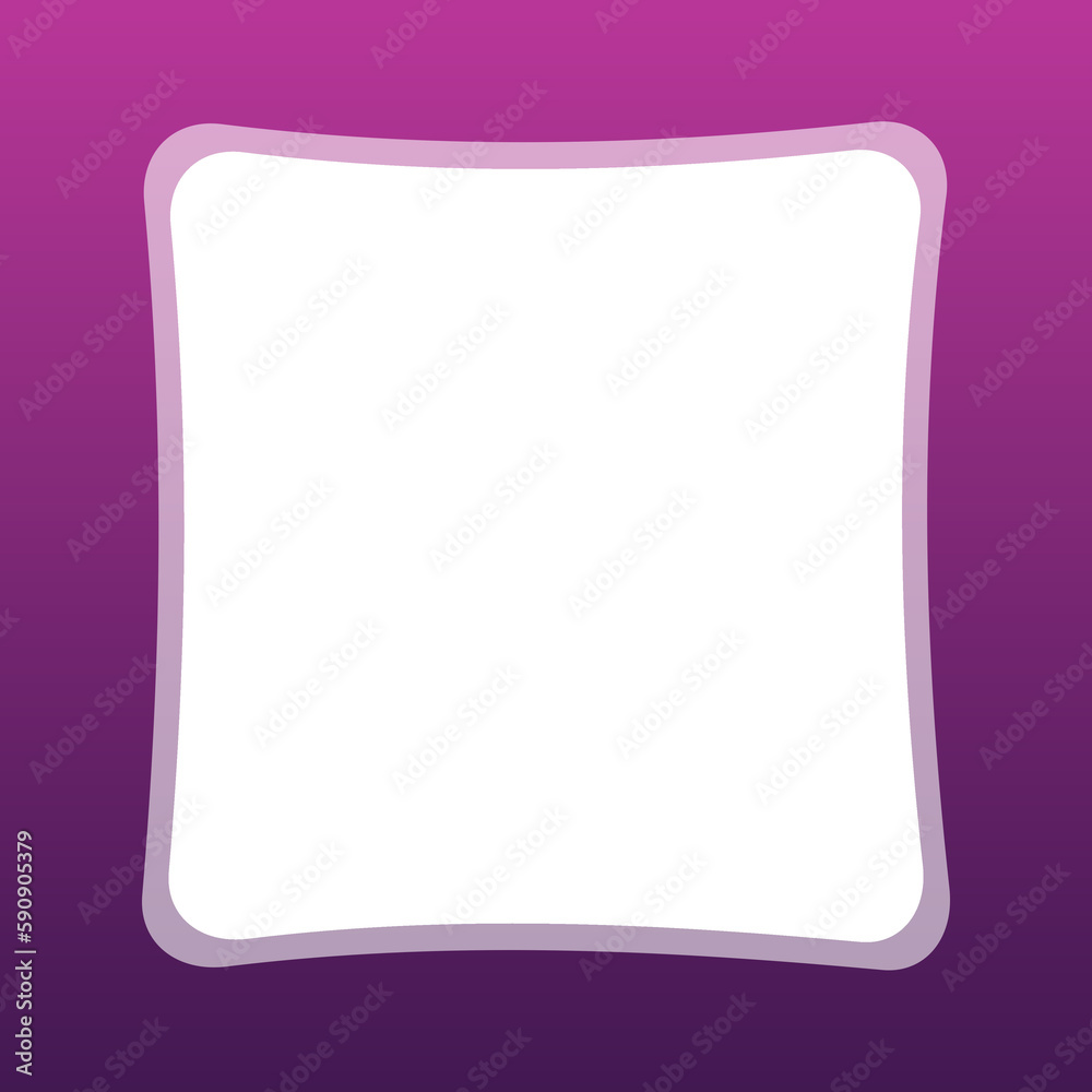 purple square frame