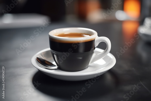 cup of hot coffee dynamic background