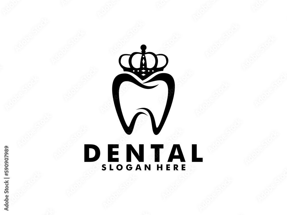 Best Dental logo, Crown or Royal Dental logo vector., dental clinic logo design inspiration Best Dental logo, Crown or Royal Dental logo vector., dental clinic logo design inspiration
