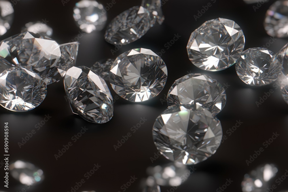 Diamond April Birthstone Gem Gemstone Jewel Crystal Seamless Texture Pattern Tiled Repeatable Tessellation Background Image Diamond April Birthstone Gem Gemstone Jewel Crystal Seamless Texture Pattern Tiled Repeatable Tessellation Background Image