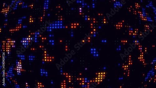Small Dots Motion Background