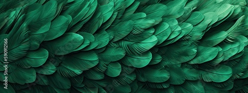 green monochromatic textured background, generative AI Art