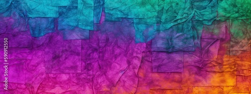 rainbow colored textured background  generative AI Art