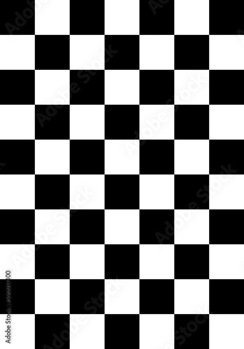 Black and white squares pattern vertical 