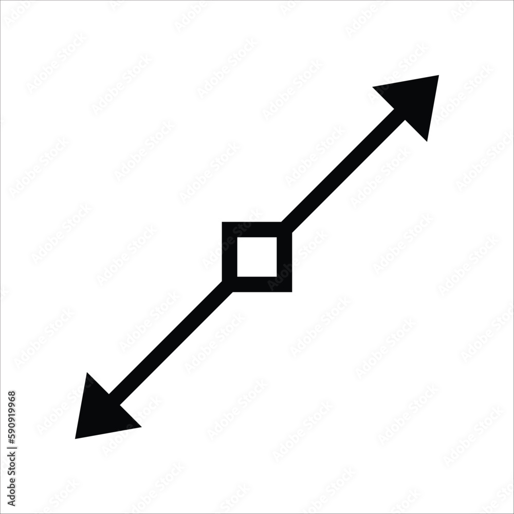 Resize vector icon. Scale flat sign design. Expand tool symbol. Maximize pictogram icon. Anchor point icon. UX UI icon Resize vector icon. Scale flat sign design. Expand tool symbol. Maximize pictogram icon. Anchor point icon. UX UI icon