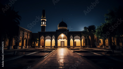 ramadan mosque background