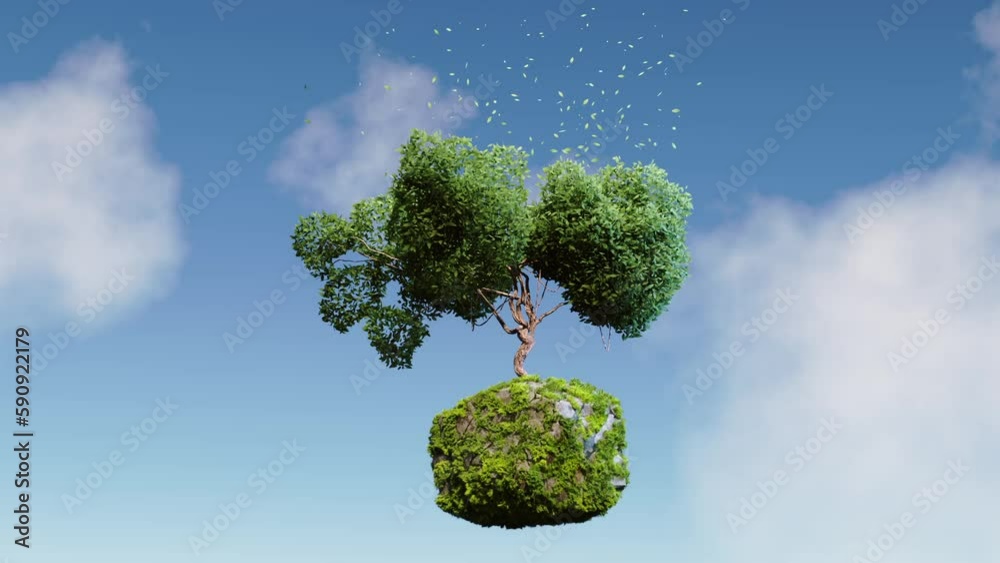 Ecology concept aka save the planet as 3d render Ecology concept aka save the planet as 3d render