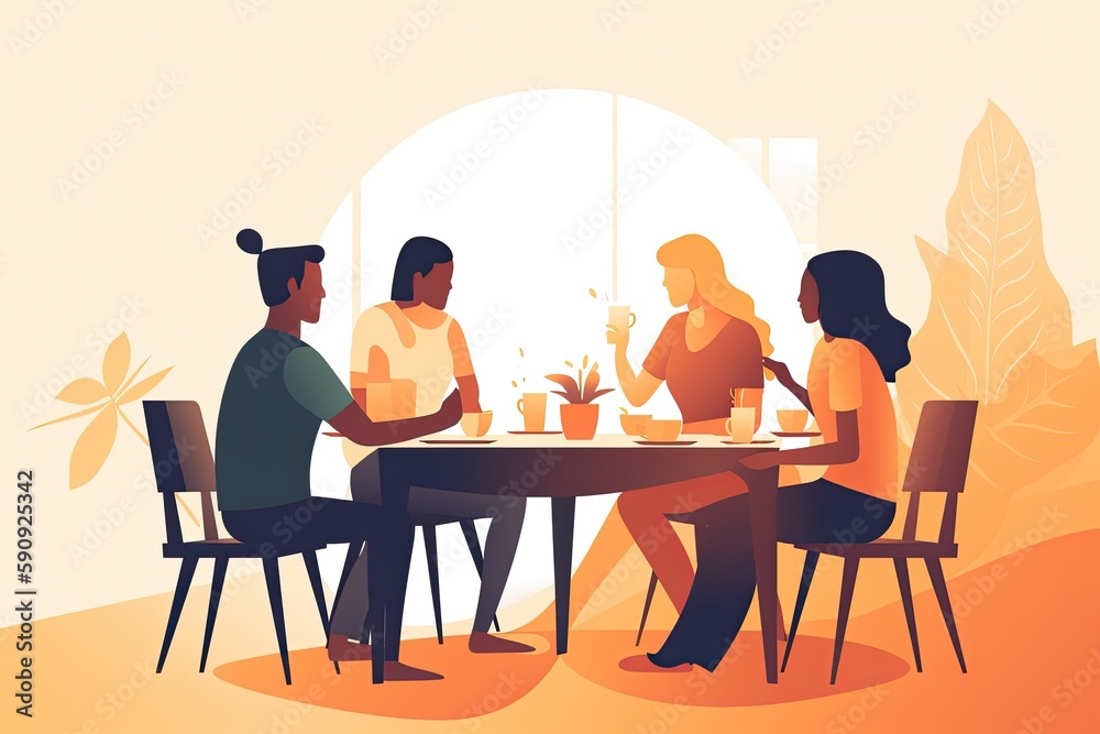Project strategy team meeting or business future planning analysis tiny person concept Generative AI Project strategy team meeting or business future planning analysis tiny person concept Generative AI