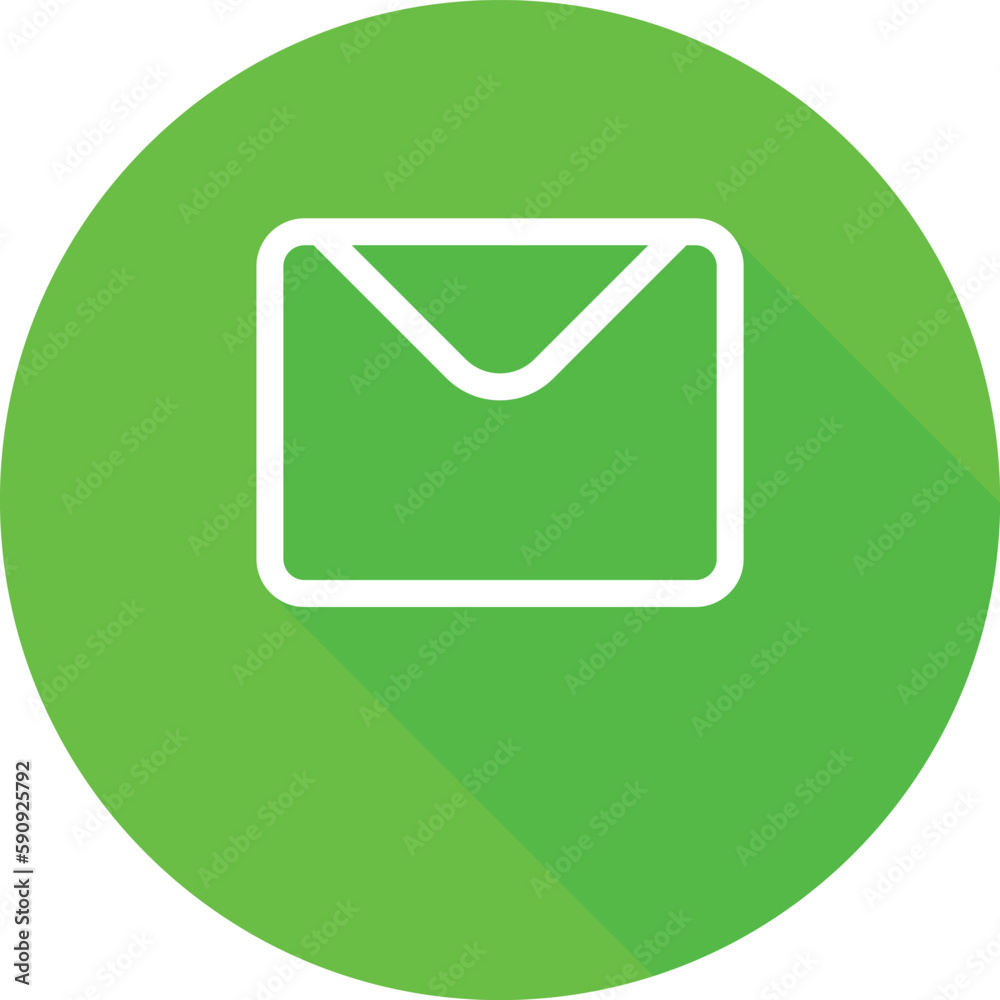 Flat Message icon vector, Inbox, Email , Envelope Mail and Bubble Chat Icon vector Illustration for web and mobile apps contact icons