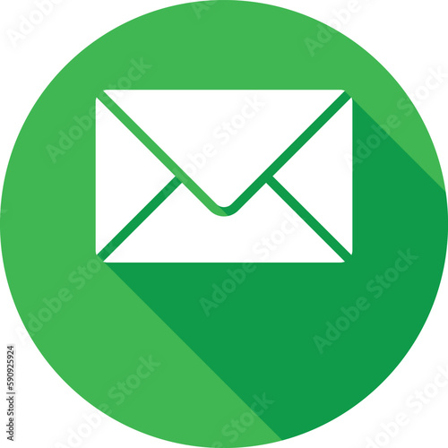 Flat Message icon vector, Inbox, Email , Envelope Mail and Bubble Chat Icon vector Illustration for web and mobile apps contact icons
