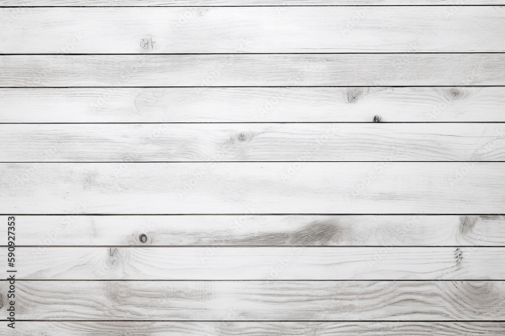 Naklejka premium White wooden planks background. Wooden texture. White wood texture. Wood plank background