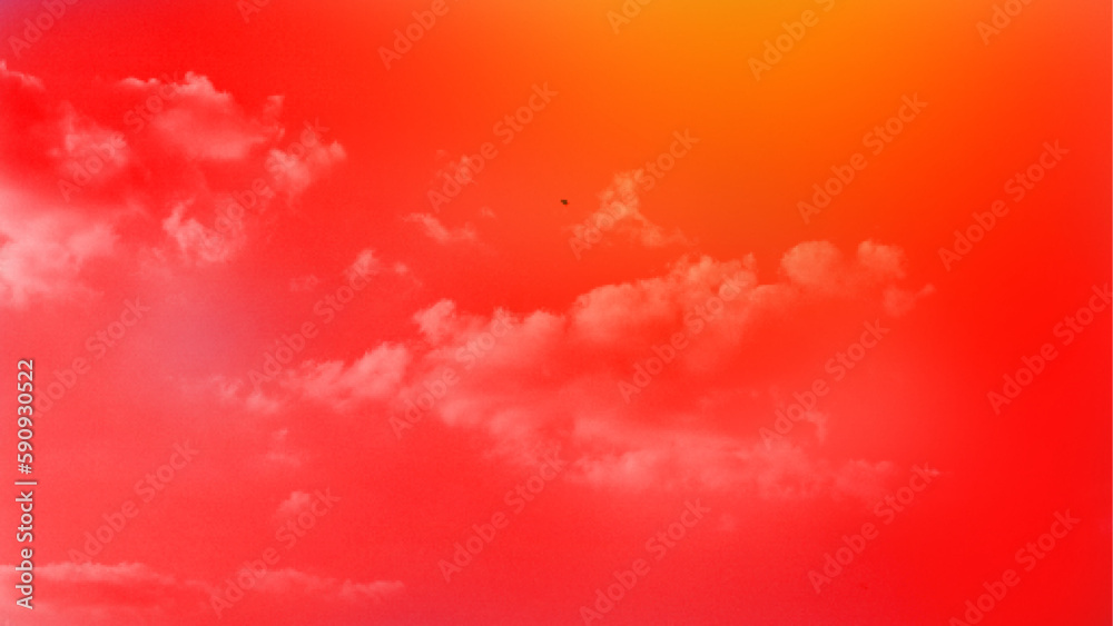 abstract background red sky with clouds abstract background red sky with clouds