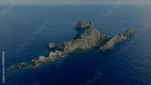 Mala Palagruza island in Adriatic sea photo