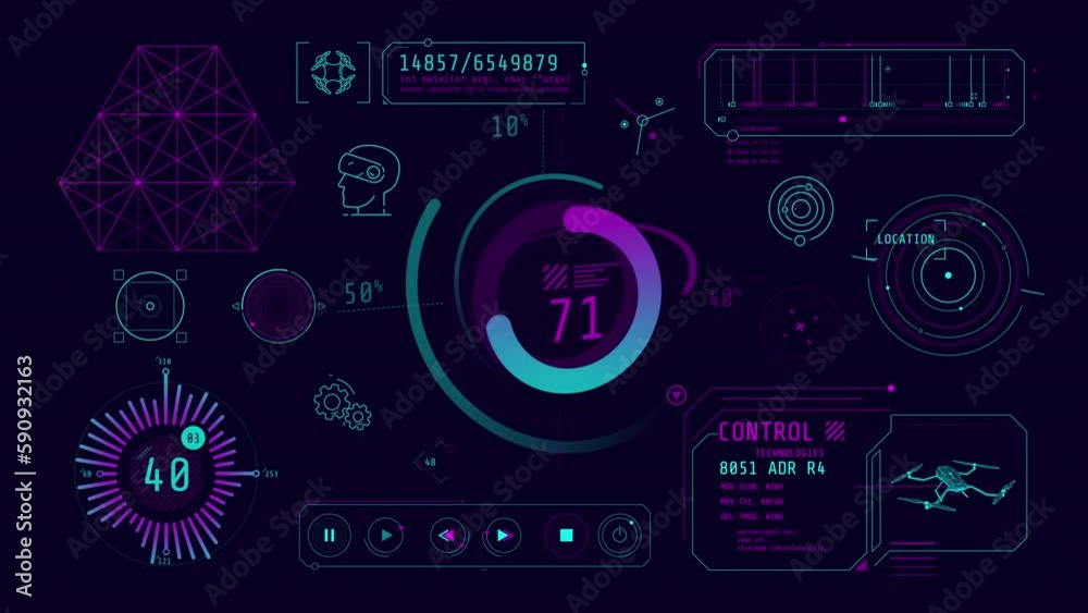 Infographics about drones and virtual reality animated on the alpha channel. Infographics about drones and virtual reality animated on the alpha channel.