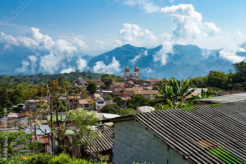 Fototapeta Naklejka Na Ścianę i Meble -  Tarso, Antioquia - Colombia - April 05, 2023. It is a municipality of Colombia, located in the Southwestern subregion of the department