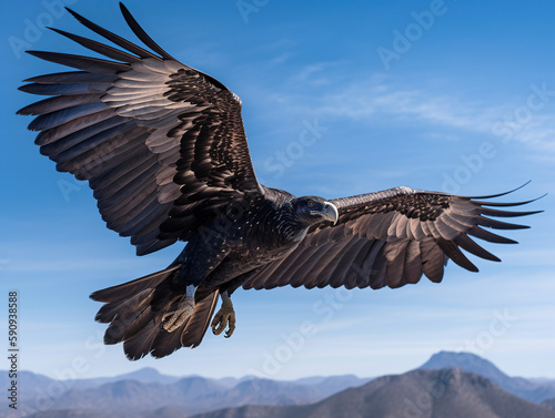 Capturing the Majesty of a Condor in Flight