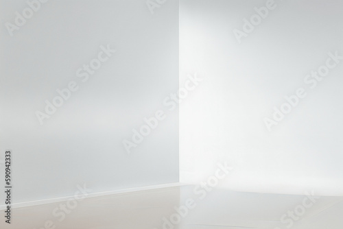 Wallpaper Mural Abstract white studio background for product presentation.  Torontodigital.ca