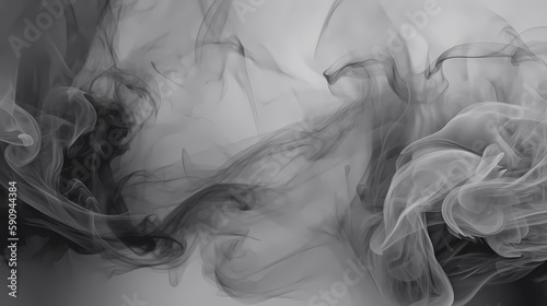 Light grey_tone_background_with_smoke