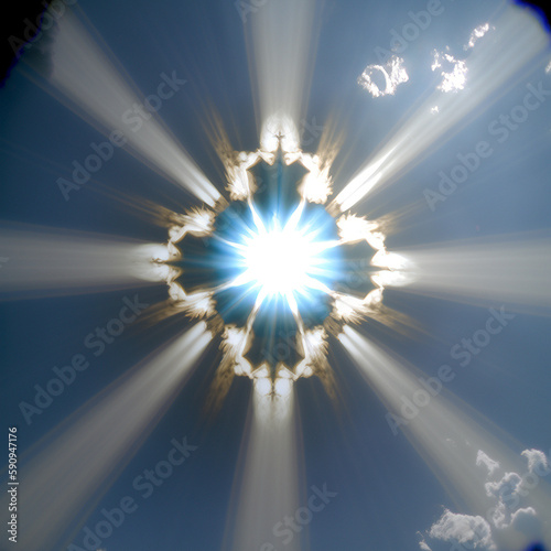 This impressive photograph taken with the theme of 