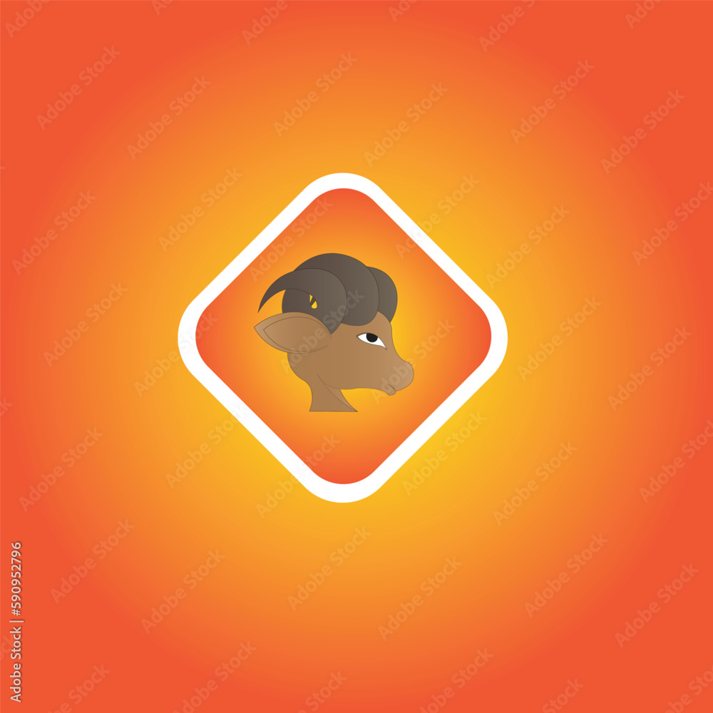 Mesha rashi sinhala new year vector design Mesha rashi sinhala new year vector design