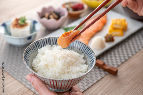 健康的な和食の朝食