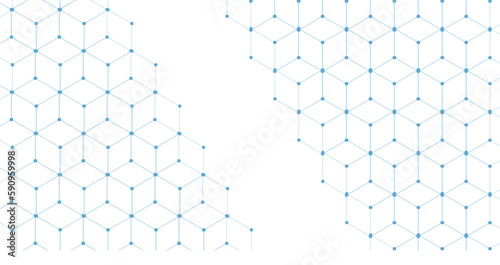 テクノロジー　ネットワーク　ビジネス　背景