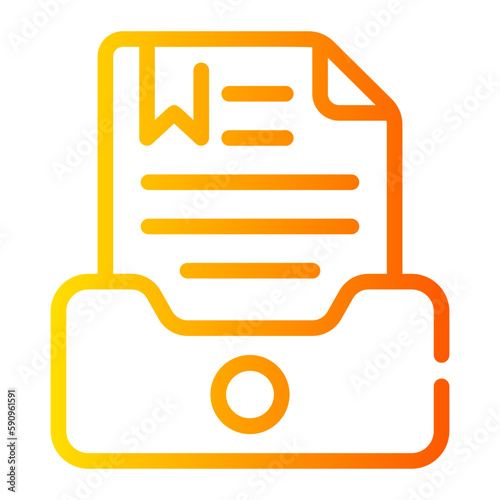 case gradient icon