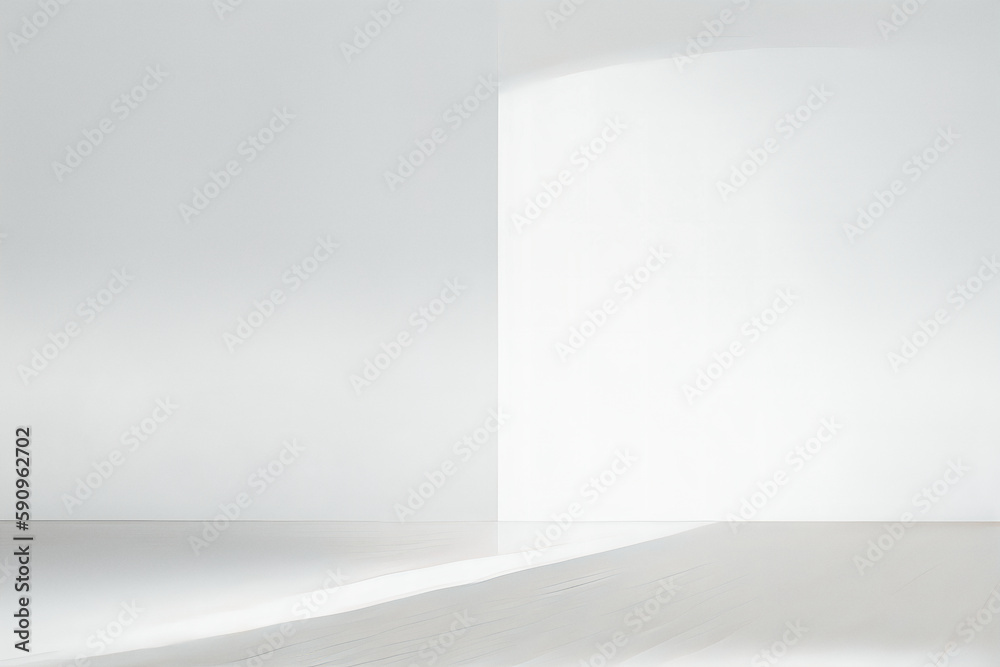 Abstract white studio background for product presentation. Abstract white studio background for product presentation.