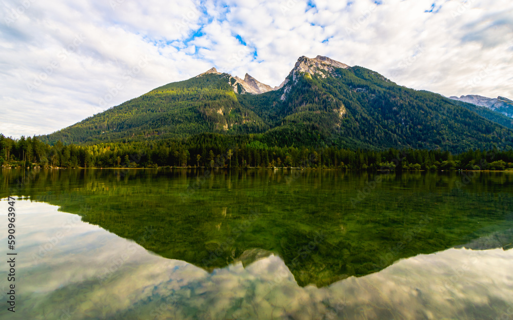 Panorama in the Mountains: Majestic Views of Nature's Splendor