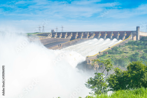 Itaipu Hydroelectric Power Plant, Paraná, Brazil. © asaffsouza
