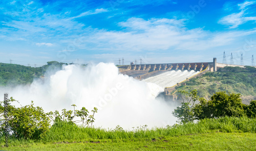 Itaipu Hydroelectric Power Plant, Paraná, Brazil. photo