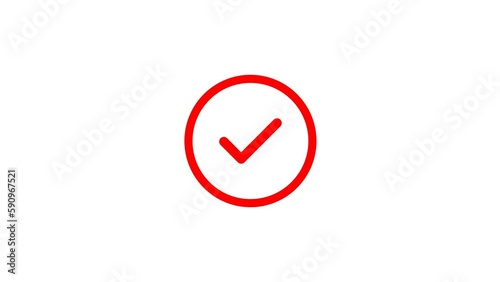 In stock text button animation. Luma matte with transparent background 4K resolution. photo