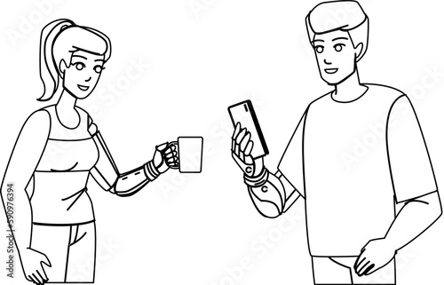 bionic arm vector