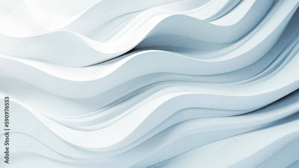 3D Abstract White Background 3D Abstract White Background