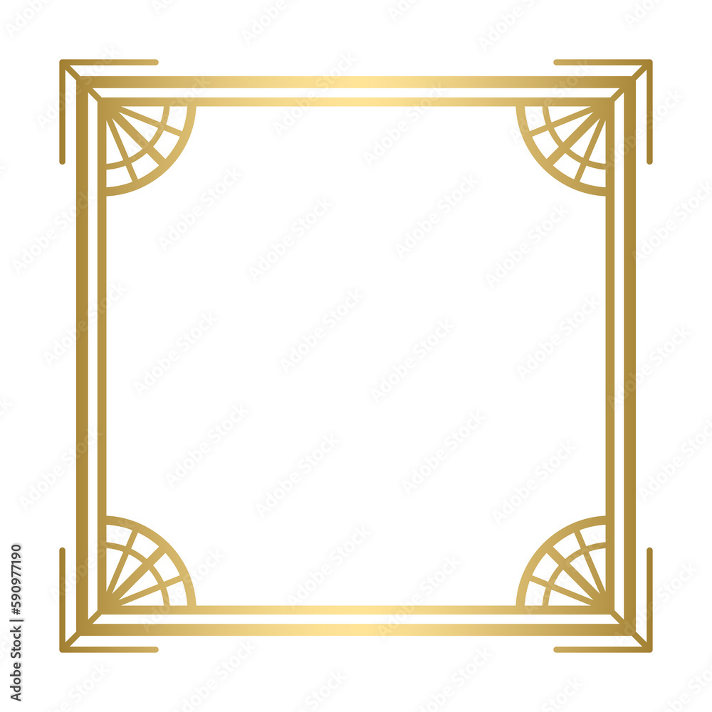 Luxury gold frame Luxury gold frame