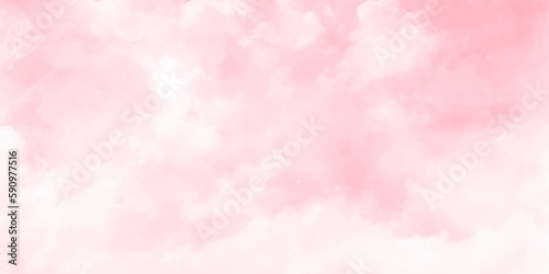 Cloud background with a pastel colored gradient.