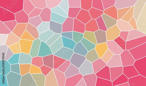 abstract colorful mosaic background