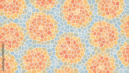 seamless pattern with flowers